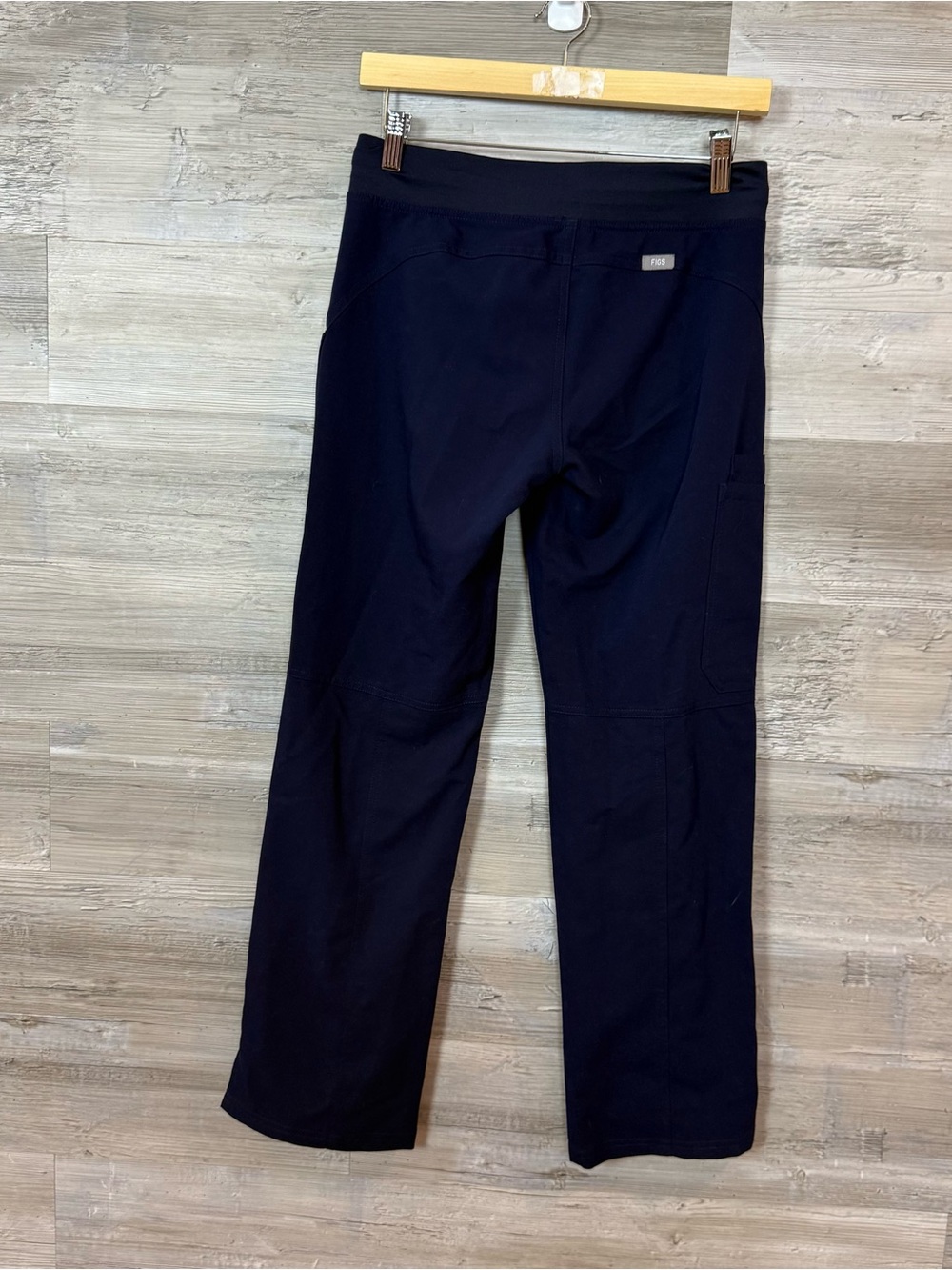 FIGS Kade Cargo Scrub Pants Navy Blue XS Petite XSP T21004P FIONx Stretch - Picture 3 of 8